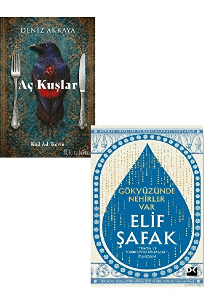Destek Yayınları Aç Kuşlar - Gökyüzünde Nehirler Var - Deniz Akkaya 2 KİTAP ( )