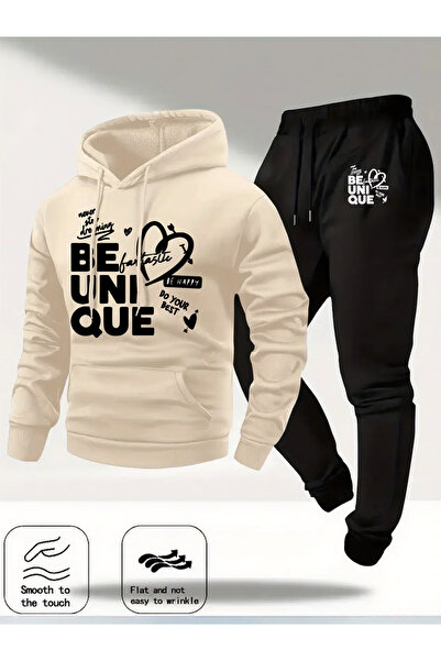 Rayan & Hoor Style Be unique printed hoodie sweatset - hooded sweatshirt top ...