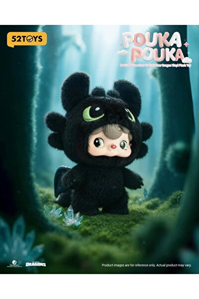 52 Toys plush: POUKAPOUKA x How To Train Your Dragon Vinyl Plush Toy - Night ...