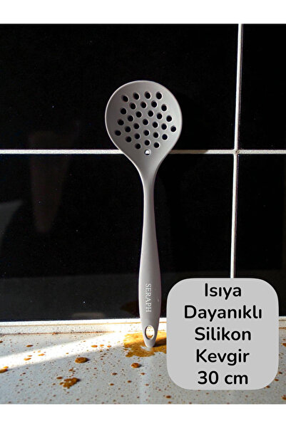 Seraph Isıya Dayanıklı Silikon Kevgir 30 Cm