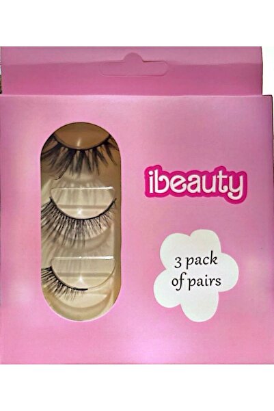 ibeauty 3 PAIRS OF EYE LASHES, SUN LASHES , MOON LASHES AND SIDE LASHES