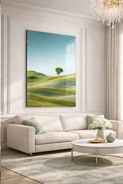 tablo market by ahsen çerçeve Unbreakable Glass Table 5mm (Thick) - Home Work...