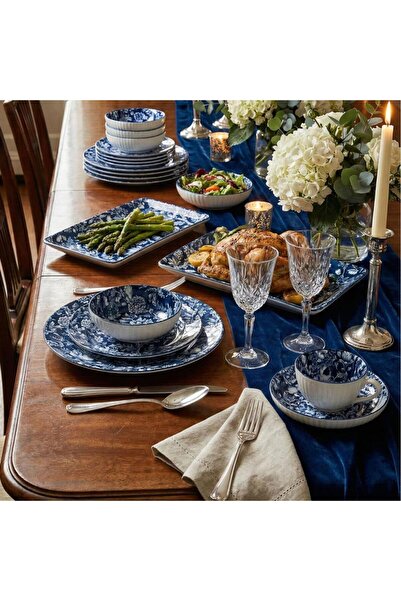 Lucky Art Lunara 2Li Ceramic Bowl Set 20cm