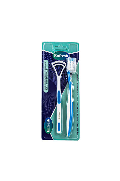 Enfresh Tongue cleaner w/Toothbrush