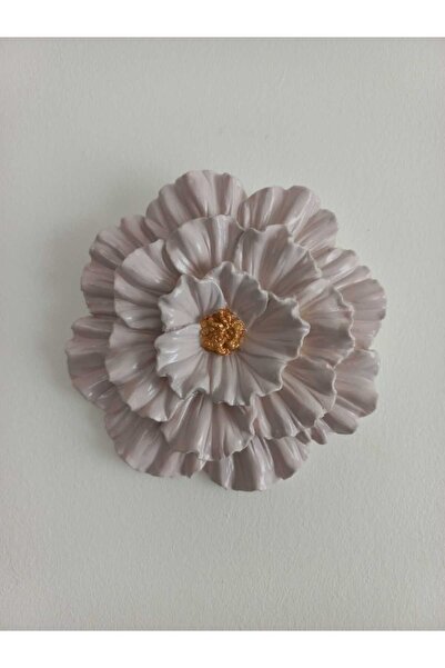 WALL DECORATION FLOWER 16.5CMX16.5CM-PALAMO COLOR AZTEC GOLD DETAIL