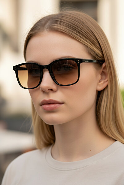 De Valentini Classic Model Unisex Bone Sunglasses