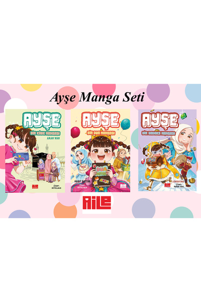 Aile Yayınları Ayşe Manga set_01