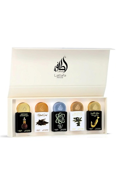lattafa Set EDP 5x20ml Artisan Ethnique, Oud, Tharwah Silver, Eternal Oud. Sh...