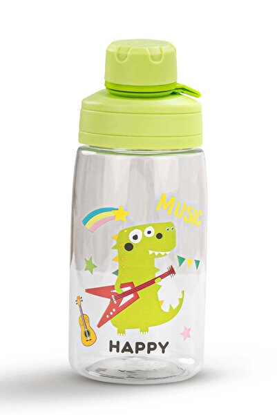 BAYBEE 480ml Baby Water Bottle, BPA-Free Spill Proof with Handle Green