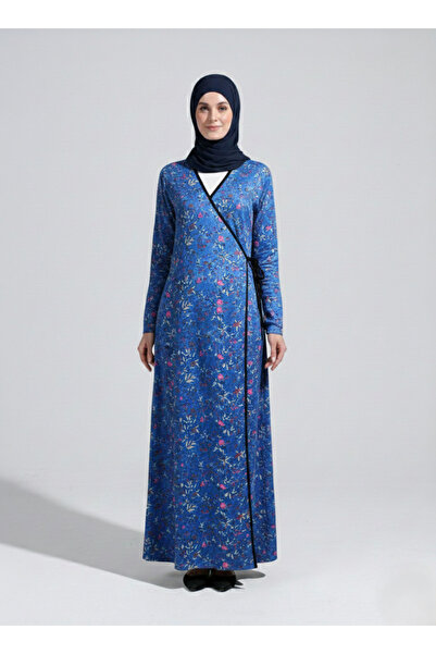 Plistre 2311_Practical Side-Tie Double-Breasted Belted 100% Polyester Fabric ...