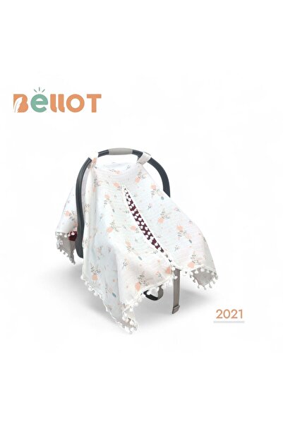 BELLOT غطاء عربة أطفال من الموسلين 2021