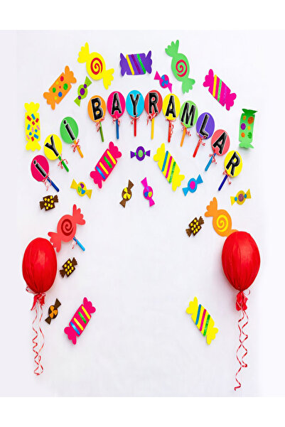 PROMISEBACKDROP2 İyi Bayramlar,Şeker Bayramı,Bayram Panosu 150x200Cm