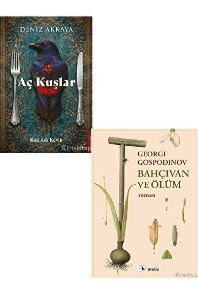 Destek Yayınları Aç Kuşlar - Bahçıvan ve Ölüm - Deniz Akkaya 2 KİTAP ( )