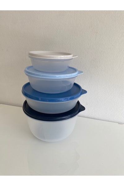 Tupperware S&S Containers 4-Pack Refrigerator Storage Containers