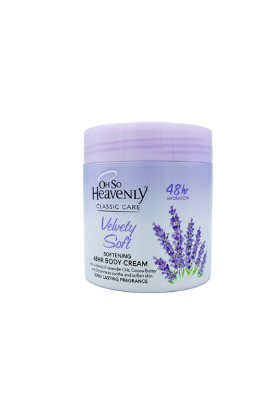 Oh So Heavenly Body Cream 48HR Velvety Soft 470Ml