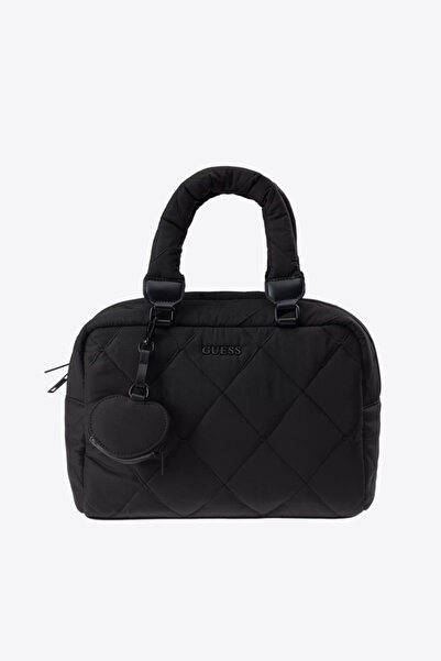 Guess Padded Quilted Women's Black Handbag V6Rz05Wl132-Jblk