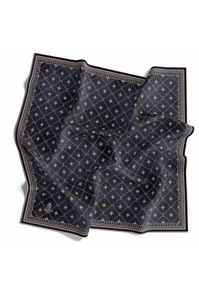 İpekal Organic Scarf Geometric Pattern 1002-03