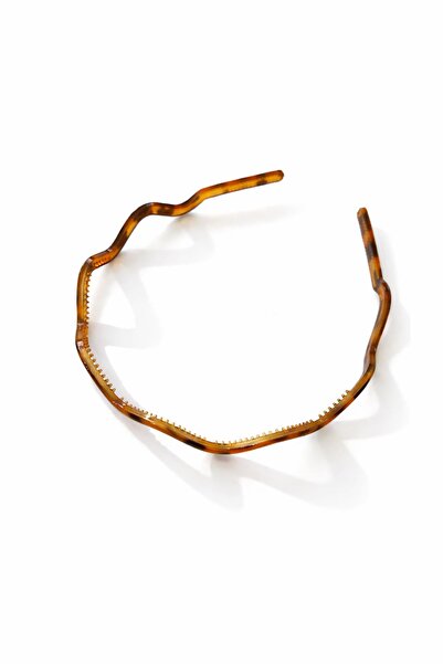 New Obsessions Turtle Back Patterned Midi Crown