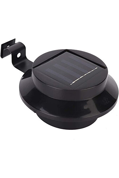 zola Outdoor solar lamp, plastic, waterproof, 12x6 cm, black