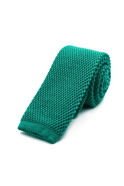 Sade Kravat ربطة عنق منسوجة سادة باللون الأزرق الفيروزي 33025 فيروزي