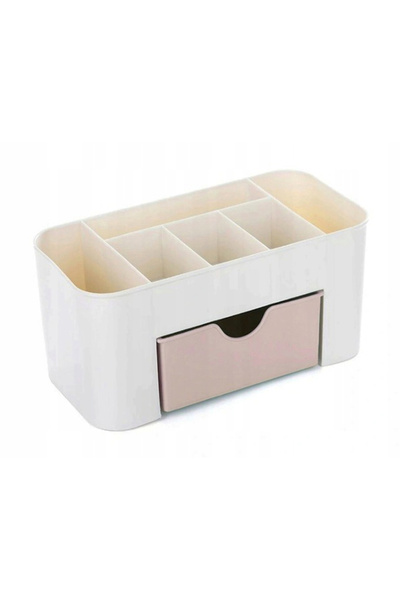 zola Θήκη οργάνωσης καλλυντικών και κοσμημάτων, πλαστική, με 7 διαμερίσματα, ...