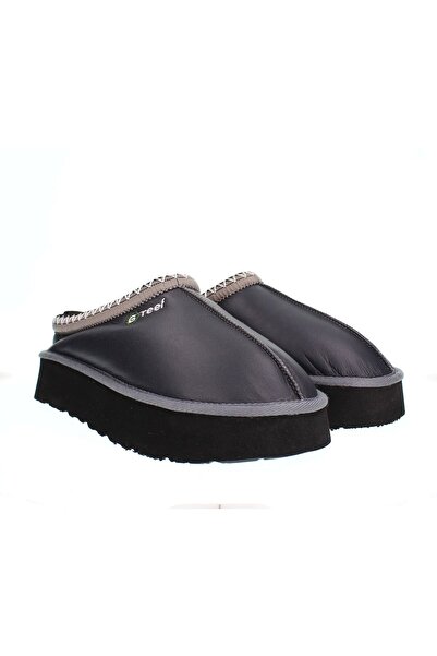 dabbagh Unisex Gri %100 Hakiki Deri Tasman