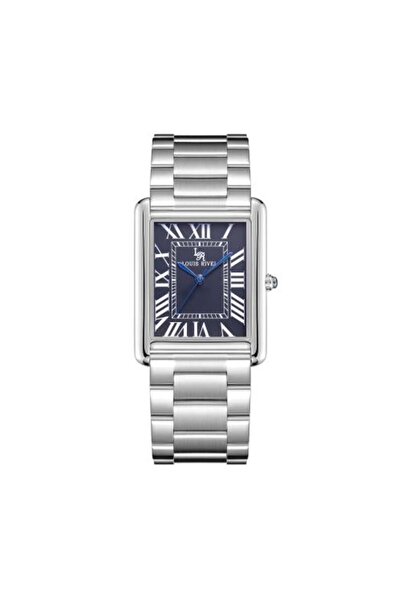 LOUIS RIVEL Men's Watch LR 5616 Silver Blue Dial