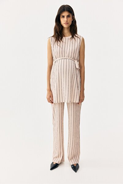 H&M MAMA 2 Parçalı Tekstüre Jarse Set