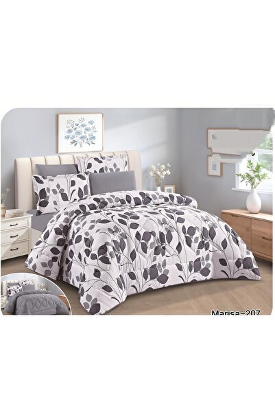 alzawia Marissa single Duvet , 4 pieces, fluffy, microfiber, double-sided
