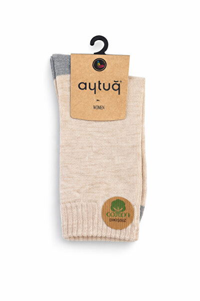 Aytuğ Women's Cotton Double Layer Women's Socks