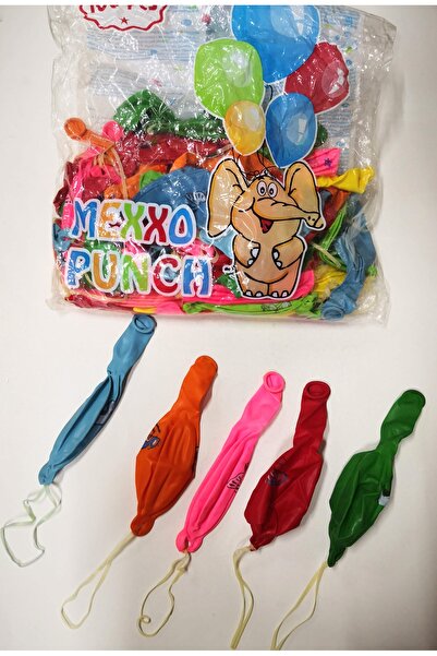 AK PLASTİK Jumbo İpli Büyük Renkli Balon - 5 Farklı Renk Birliktedir