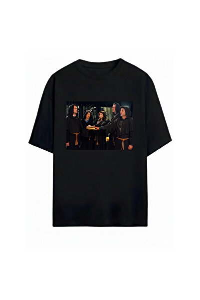 SVART WEAR تي شيرت مطبوع عليه How I Met Your Mother للجنسين مقاس كبير