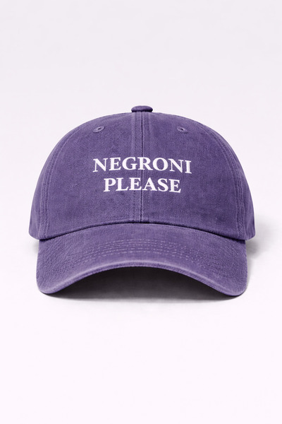Tresore ''Negroni Please'' Embroidered Washable Cap