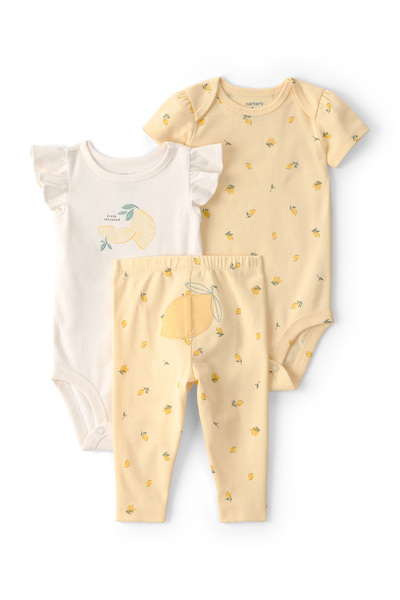 Carter's Kız Bebek 3'lü Set Yenidoğan-24 Ay Sarı