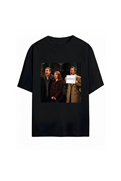 SVART WEAR تي شيرت مطبوع عليه How I Met Your Mother للجنسين مقاس كبير