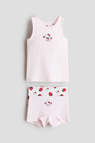 H&M 3 Parçalı Pamuklu Set