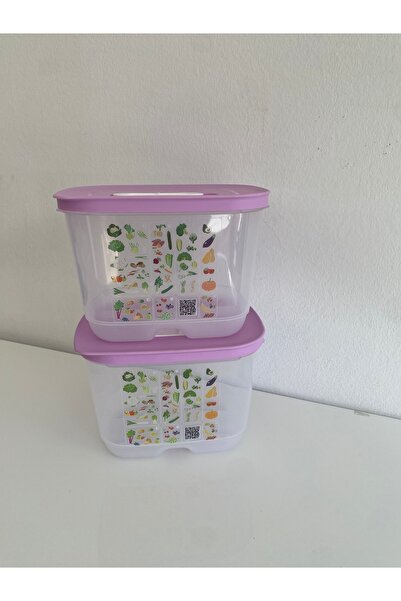 Tupperware Sera 1.8L 2li yeşillik saklama kabı