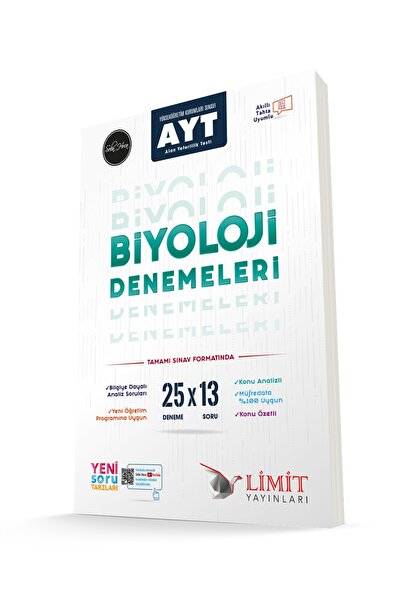 Limit Yayınları AYT BİYOLOJİ BRANŞ DENEMELRİ