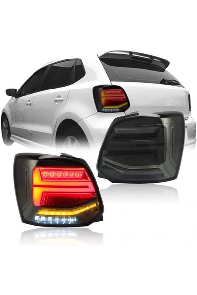 X POWER TUNİNG VW POLO 6R 2009.2014 Q2 DİZAYN SMOKE LEDLİ ARKA STOP