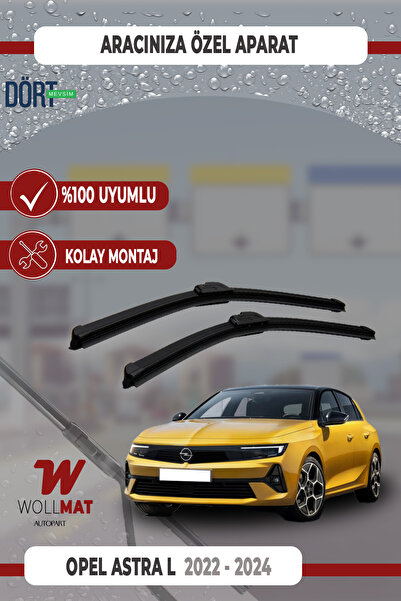 Opel Astra L Silecek 2022 2024 Silecek Takımı Araca Özel