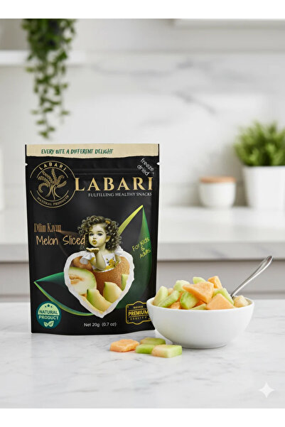 Labari شرائح فاكهة البطيخ المجففة بالتجميد 20 جرام