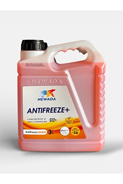 NEWADA Turuncu Antifriz G12+ Konsantre -56 Derece Koruma 3 Litre