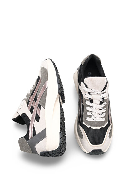 DELSOLERA Women's Daily High Sole Stylish Lace-Up Orthopedic Sole Comfortable...