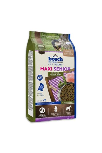 Sanabelle Bosch Maxi Senior Büyük Irk Tavuklu ve Pirinçli Köpek Maması 12,5 Kg