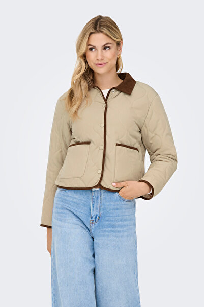 JDY Jdypaula Regular Fit Quilted Classic Collar Jacket Jacket 15363330