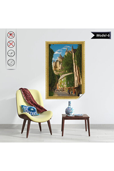 Akıllı Kağıt Statik Tutunma Özellikli Tablo - Poster Dünyaca Ünlü (Model- 6)