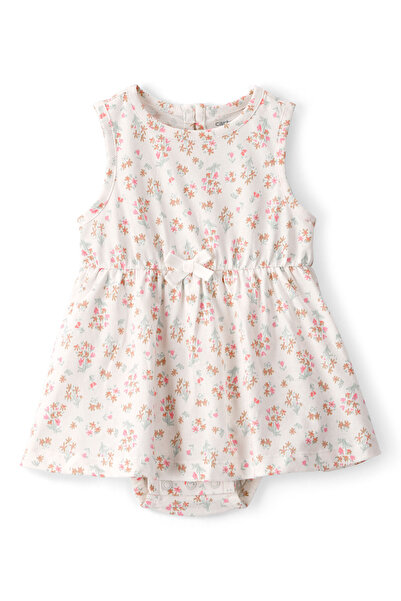 Carter's Baby Girl Bodysuit Dress 3 Months-24 Months Multi-Colored