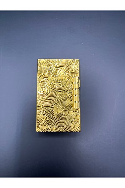 Hunter Dupont Tarzı Metal Çakmak – Yandan Çevirmeli | Alevli & Pürmüzlü