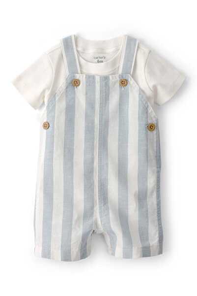 Carter's Baby Boy Salopet Set 3 Months-24 Months Green