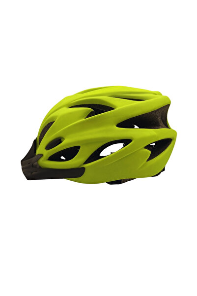 Trendbisiklet Trend Adult Bike Helmet (Neon Yellow, Standard Size M-L)